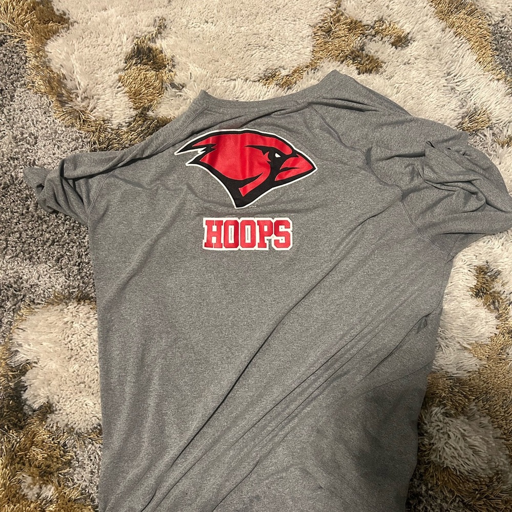 Adidas Gray Graphic Tee